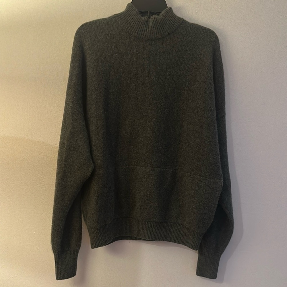 James Perse Dark Green Sweater Preloved